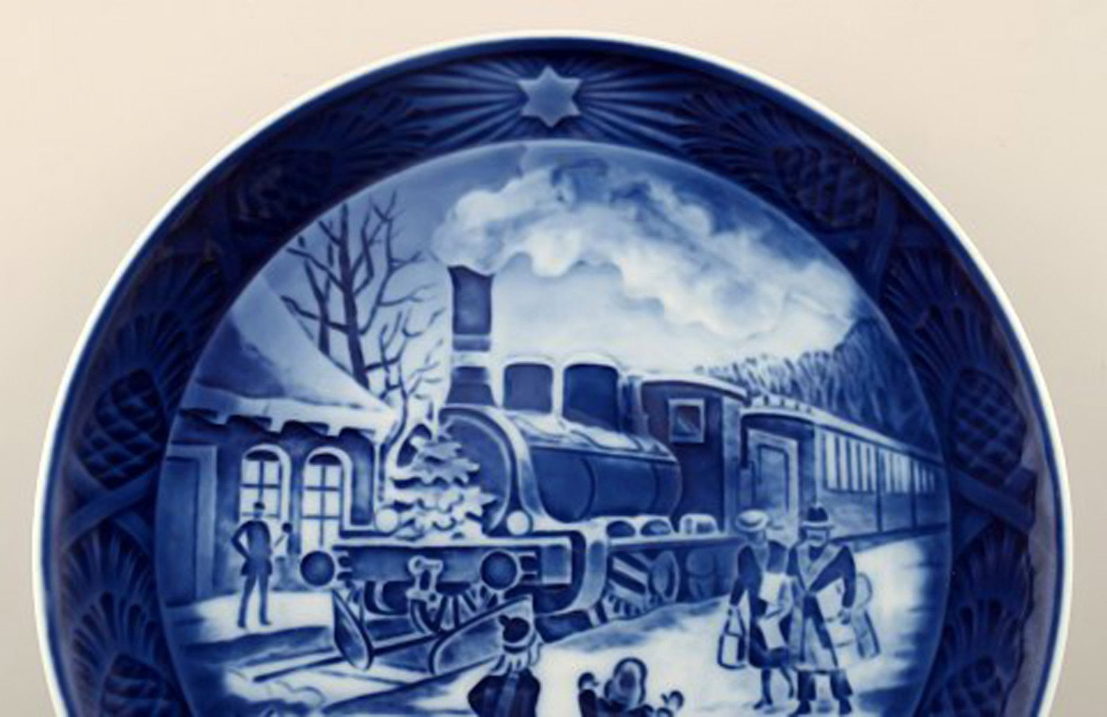 Royal Copenhagen, Christmas plate from 1993. - 2