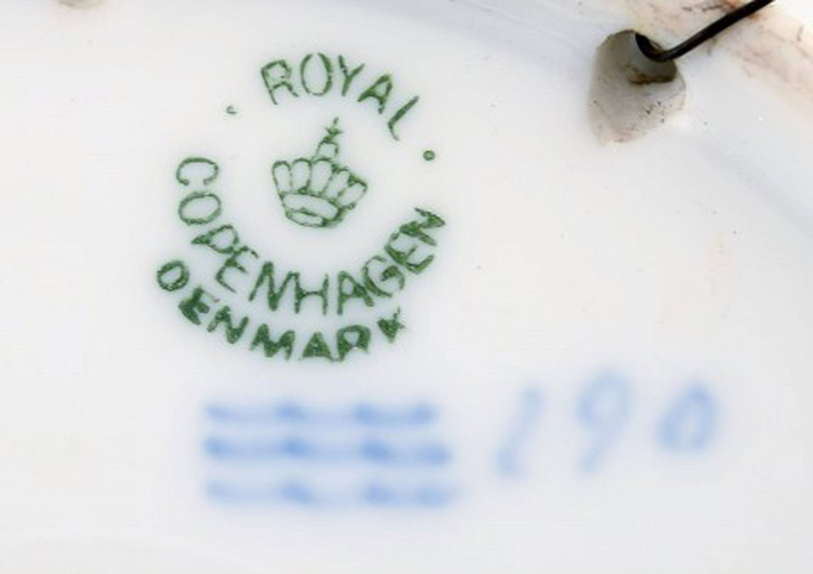 Royal Copenhagen, Christmas plate from 1930. - 4