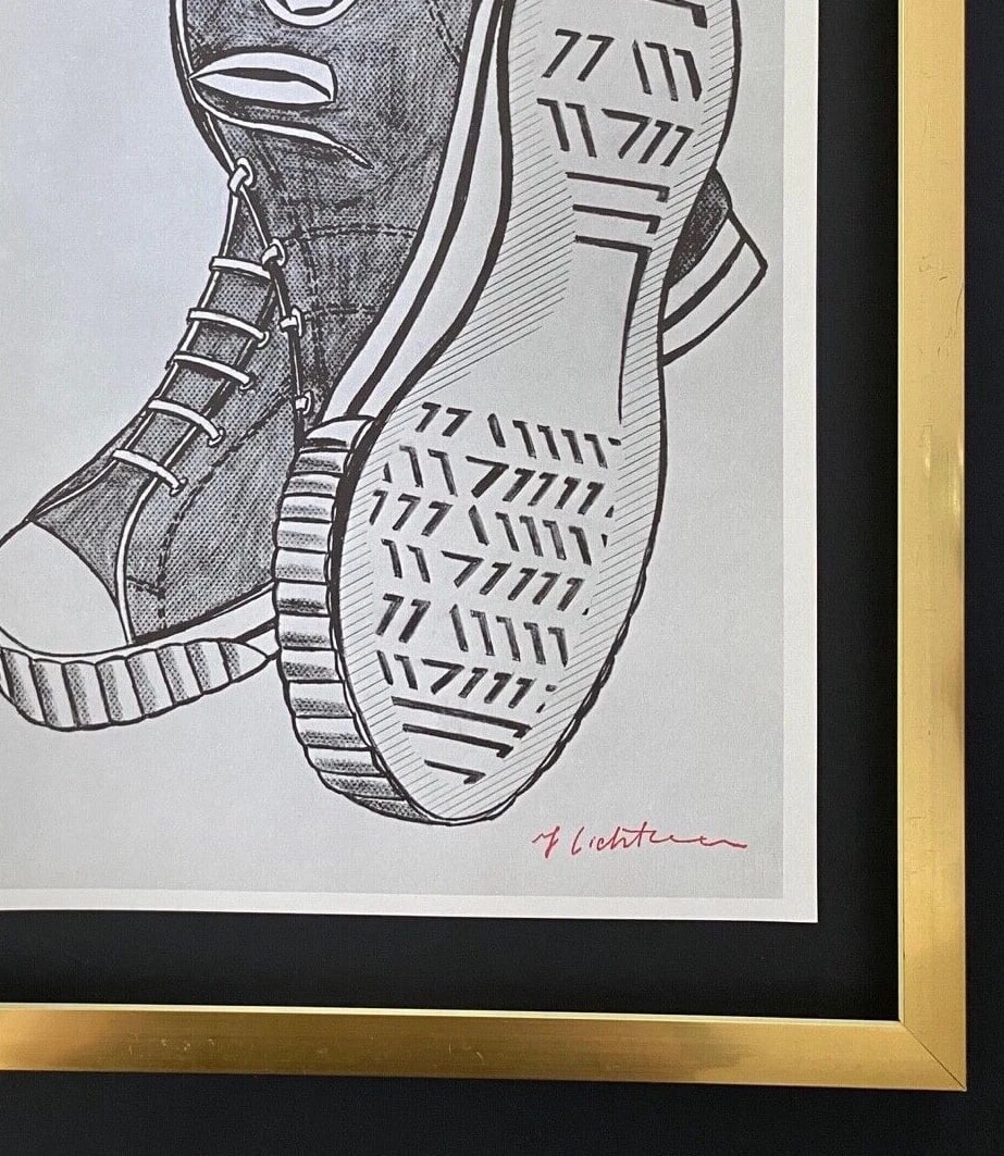 Roy Lichtenstein | Vintage 1970 Signed | Mounted & Framed Offset Lithograph - 2