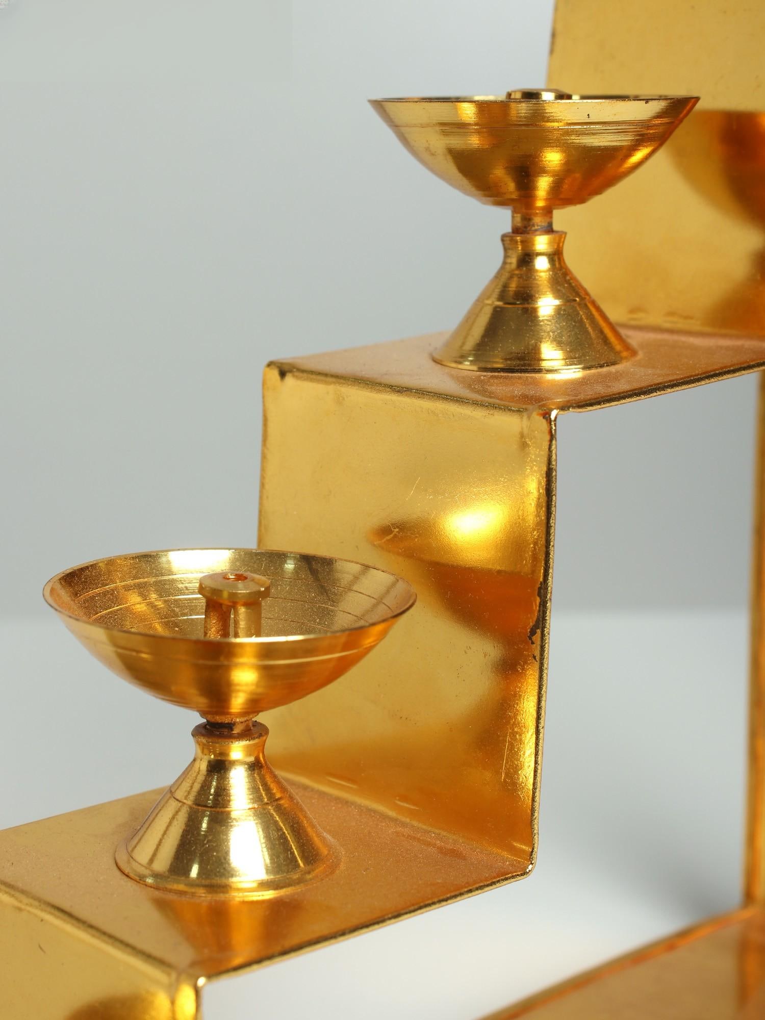 Lamps on Multi Steps Stair Stand - 2