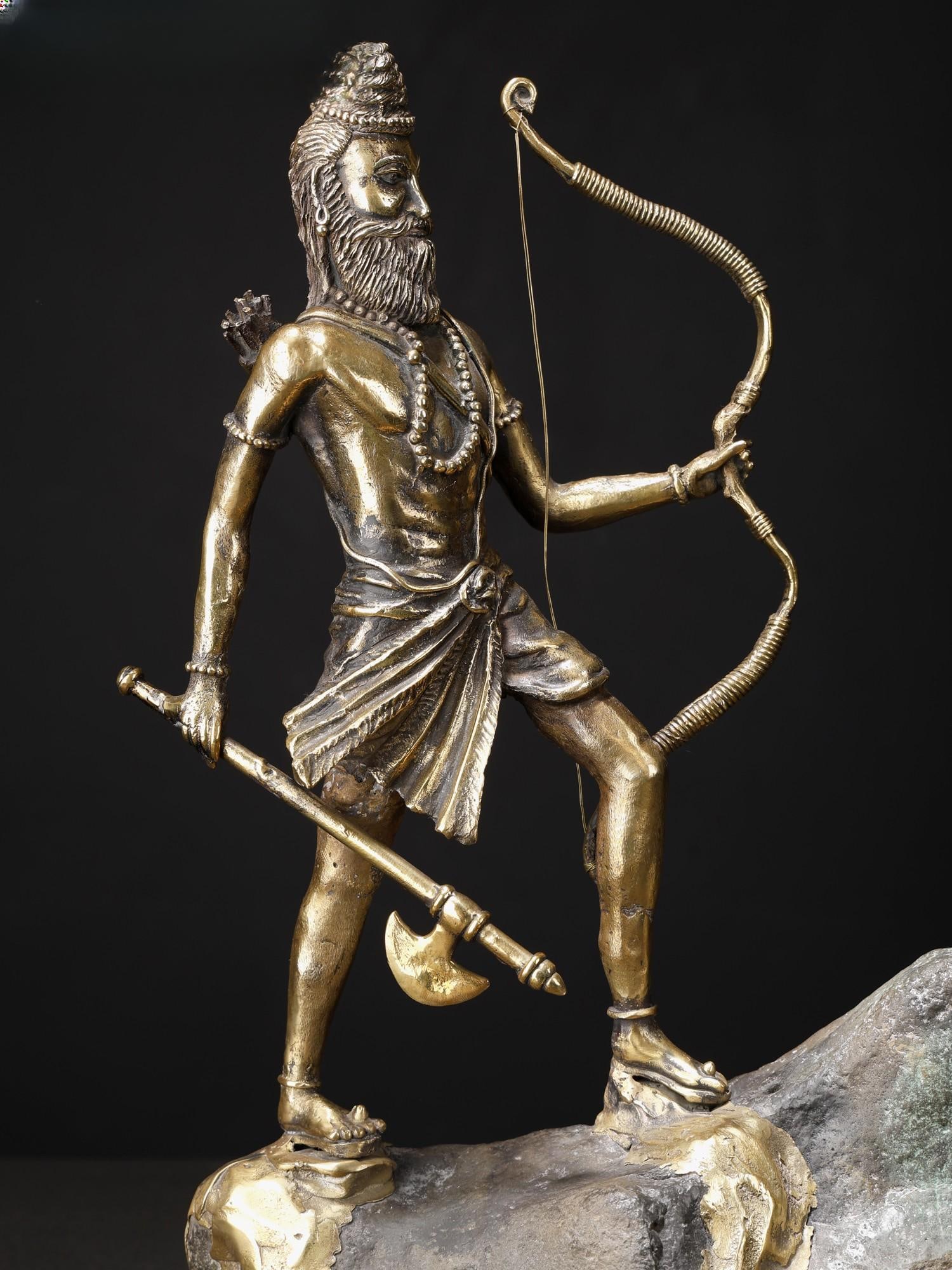 15" Lord Parashurama | Original Sculpture - 2