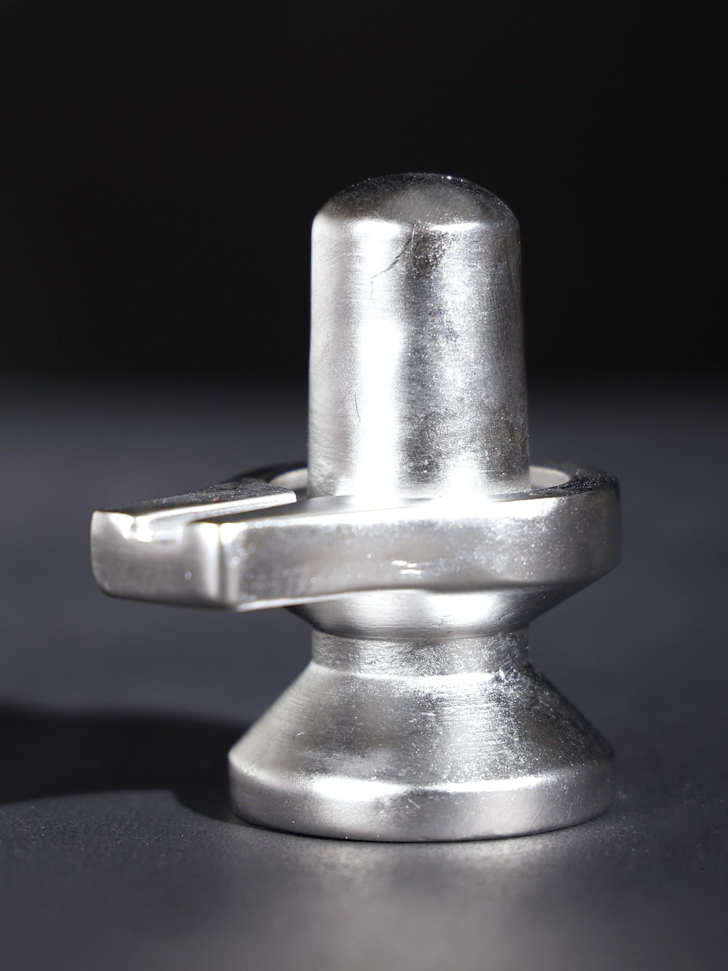 Small Parad (Mercury) Shivalinga - 2