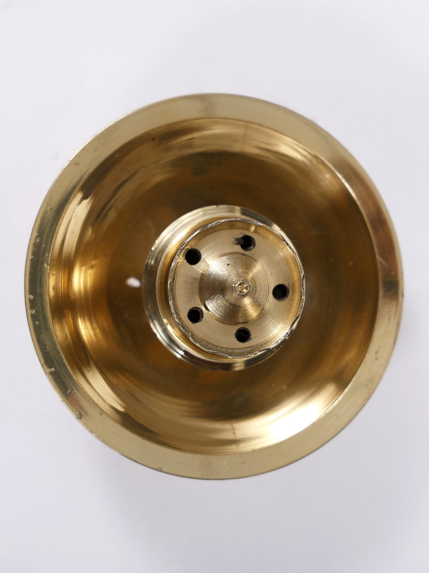 3" Brass Incense Stick Stand/Puja Agarbatti Stand - 2