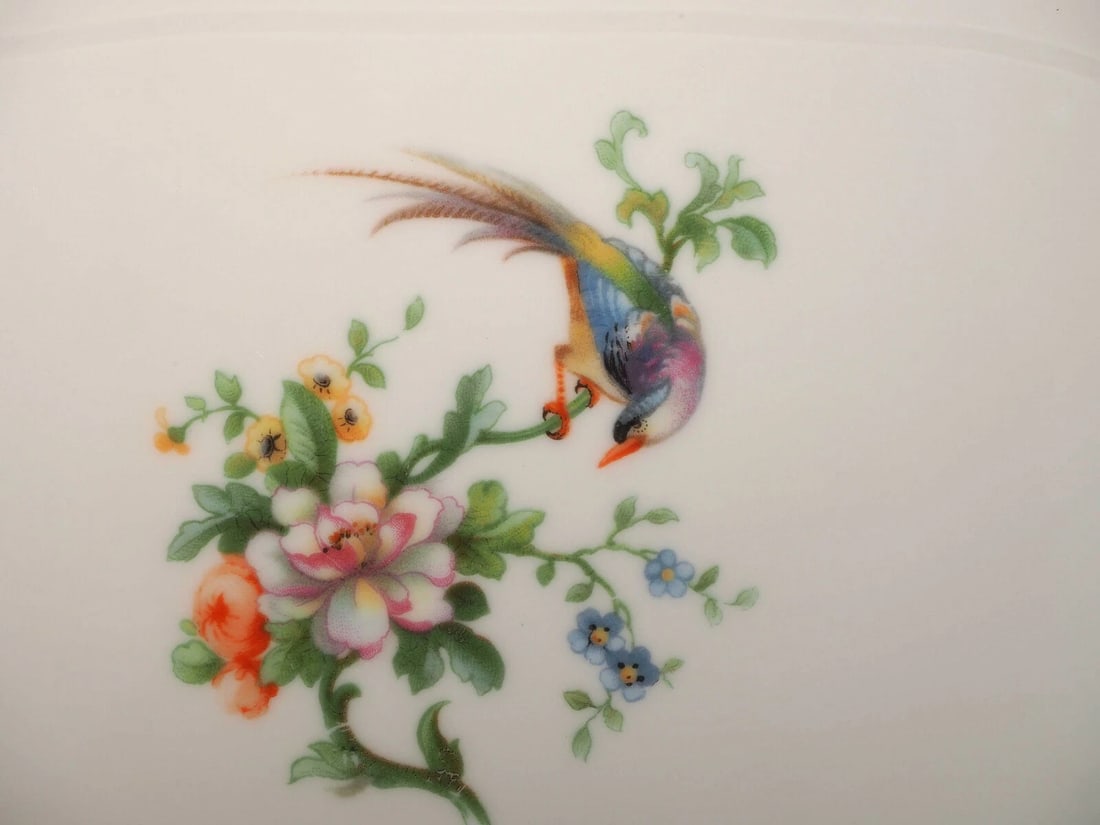 Imperial Heinrich & Co Selb Bavaria Songbird Large Oval Platter Germany - 2