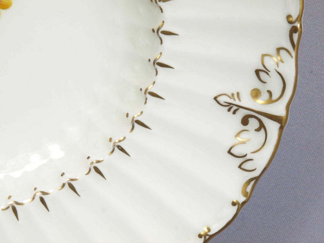 Royal Crown Derby ASHBY England Vintage Posies Meat Turkey Serving Platter - 3