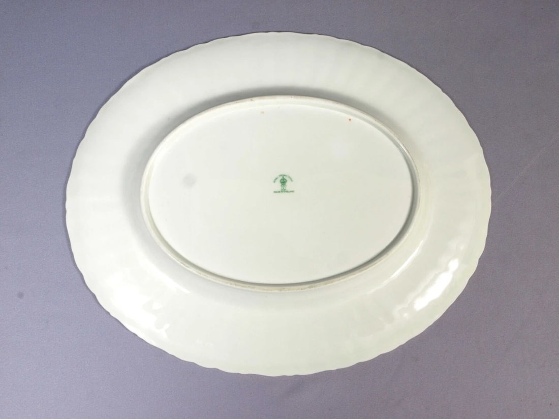 Royal Crown Derby ASHBY England Vintage Posies Meat Turkey Serving Platter - 4