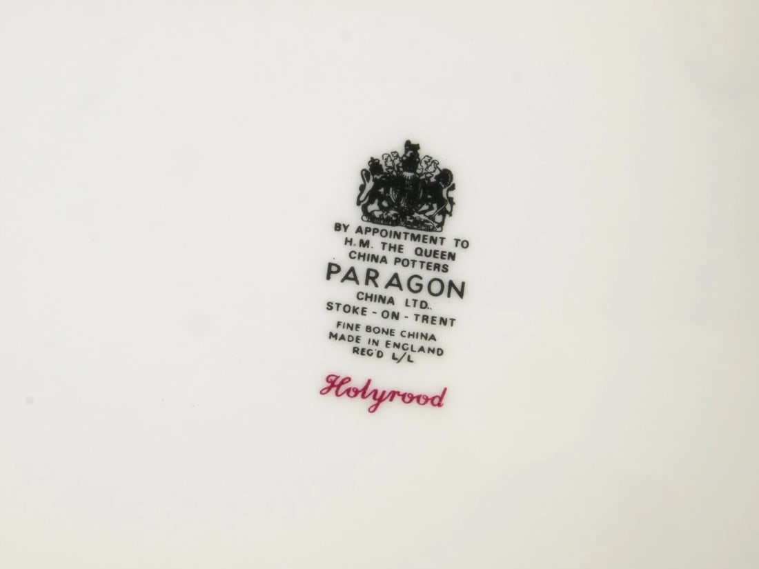 Paragon Royal Albert HOLYROOD Cake Snack Tray Platter England - 4