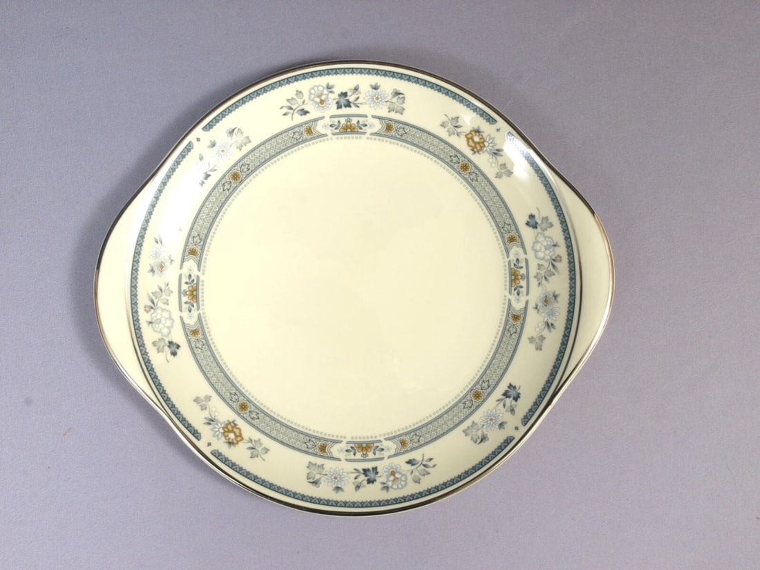 MINTON PENROSE Cake Serving Plate Dish Tray Platter England Bone China Vintage (1 of 4)