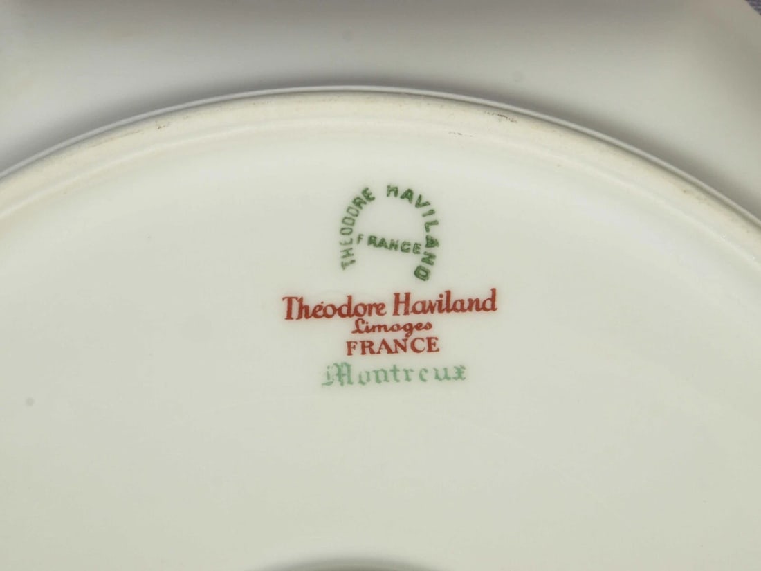 Limoges France 1921 Montreux HAVILAND Cake Tray Platter Dish Octagonal 9 3/4" - 5