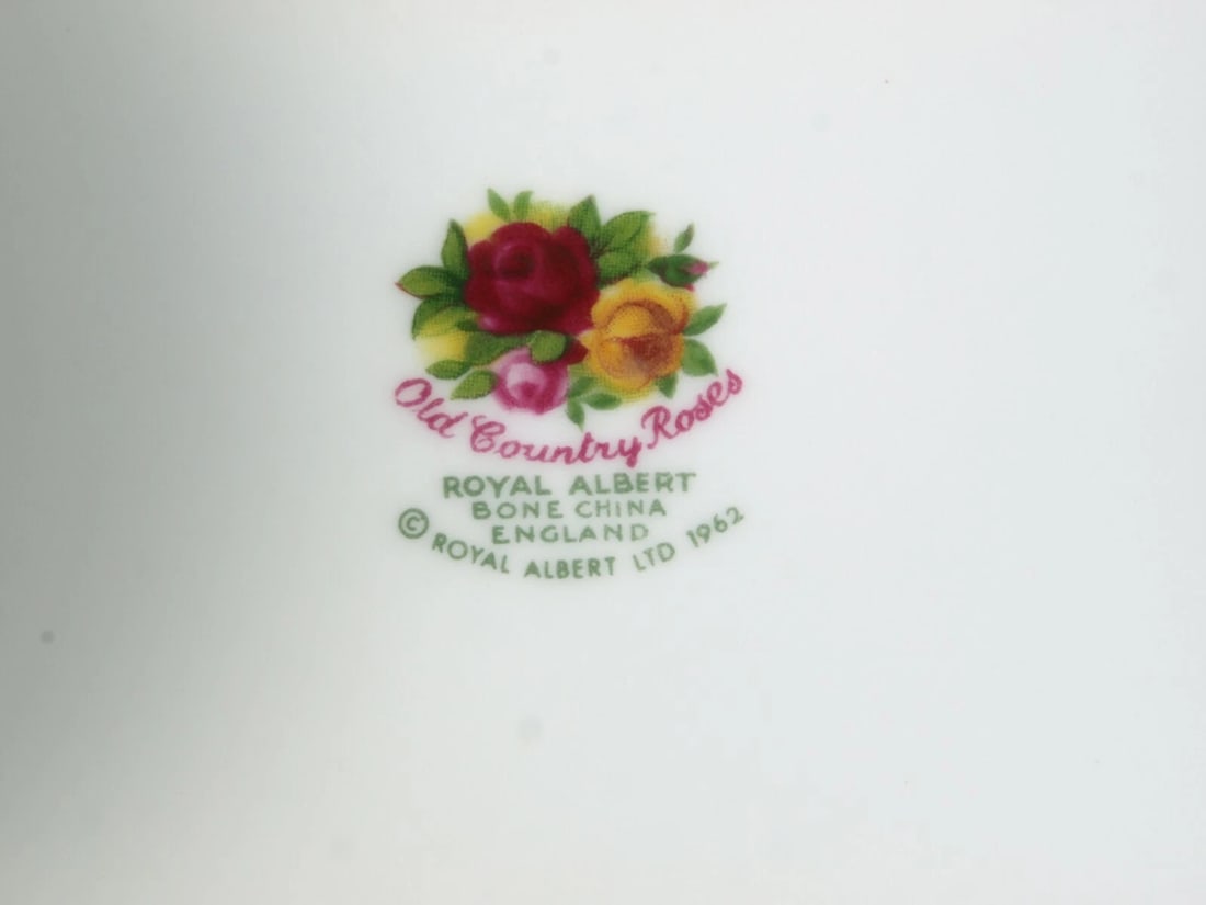Royal Albert Old Country Roses England Vintage Meat Turkey Platter - 5