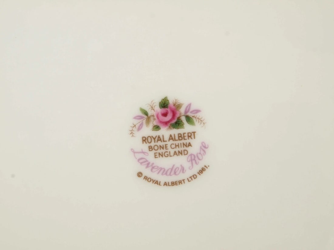 Royal Albert Lavender Rose Bone China Oval Regal Snack TRAY Platter Dish - 4