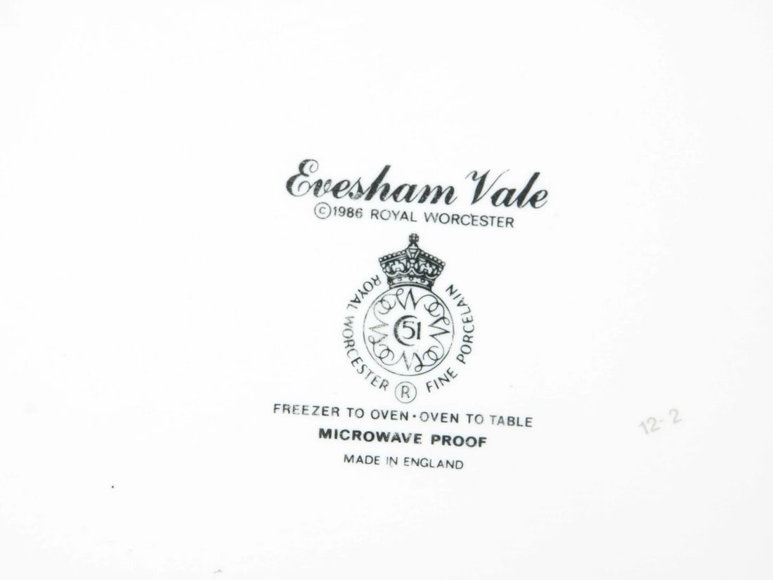 Royal Worcester Evesham Vale Covered Casserole Dish Oven to Table Baking Dish - 5