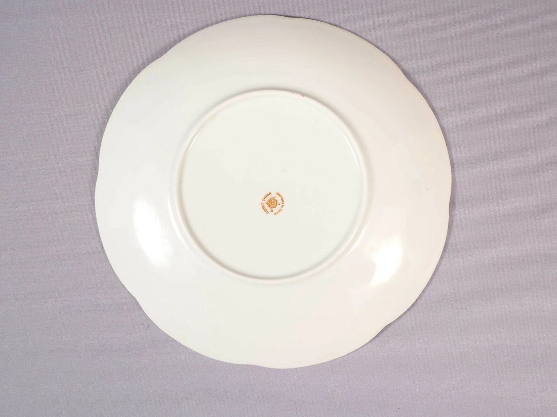 Royal Albert COURT Crown China Round Cake Snack Dessert Tray Dish - 3