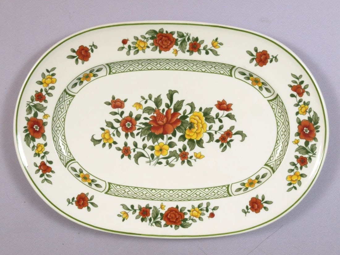 Villeroy & Boch Summer Day Oval Serving Platter Germany Vintage (1 of 4)