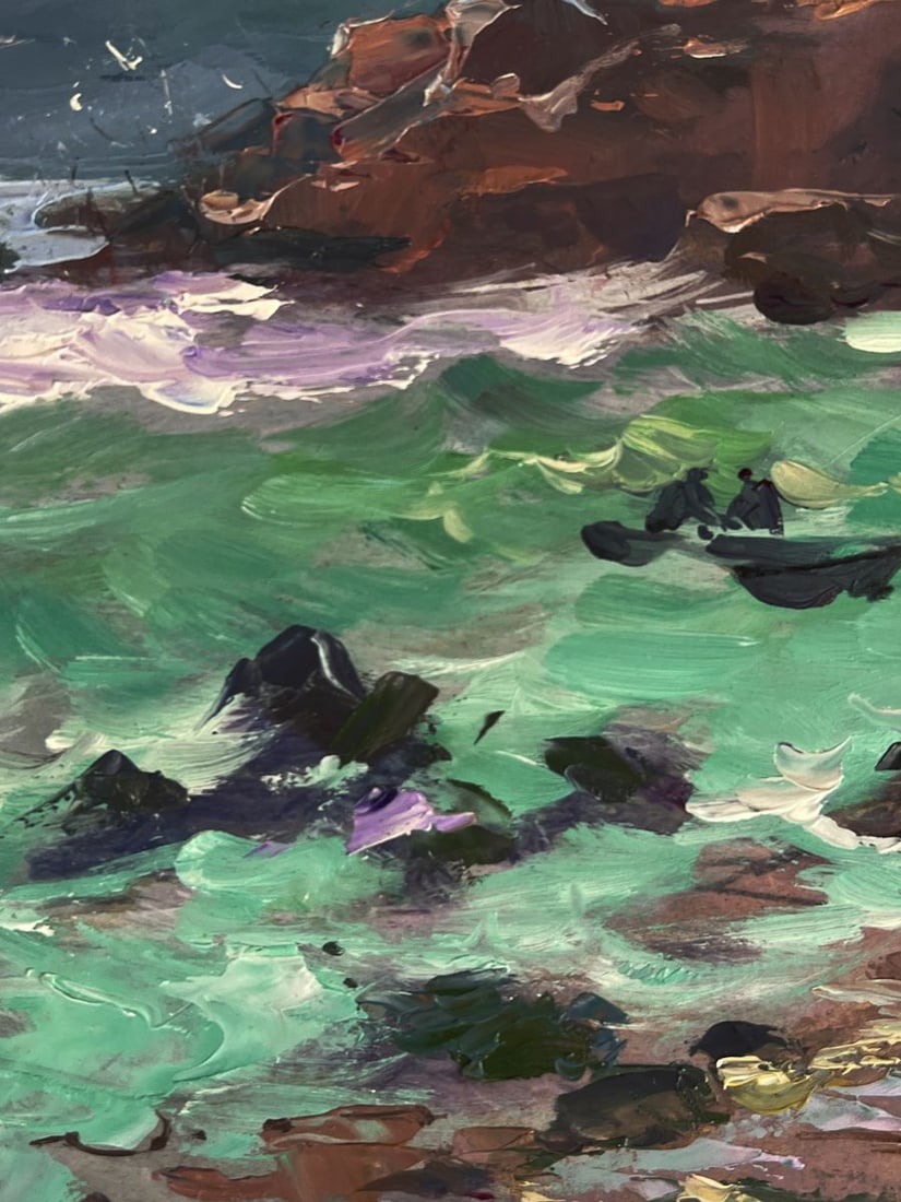 Oil painting Waves at the seashore Yuriy Suprunchuk - 10