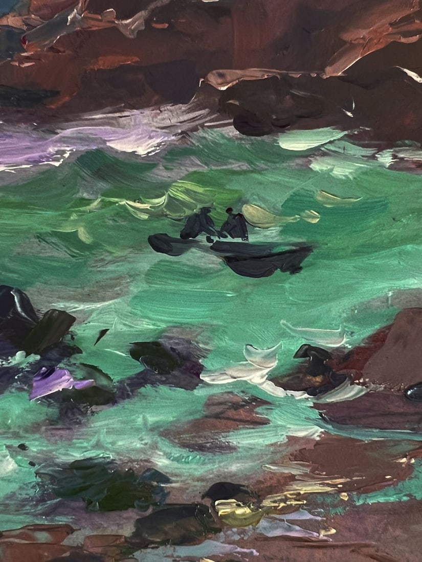 Oil painting Waves at the seashore Yuriy Suprunchuk - 5