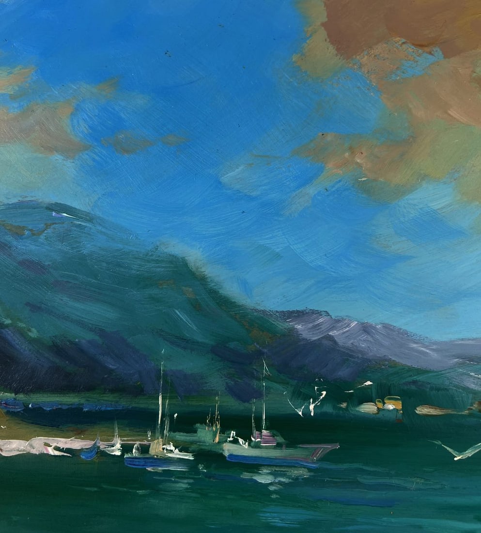 Oil painting The sea whispers and roars to the land Yuriy Suprunchuk - 5