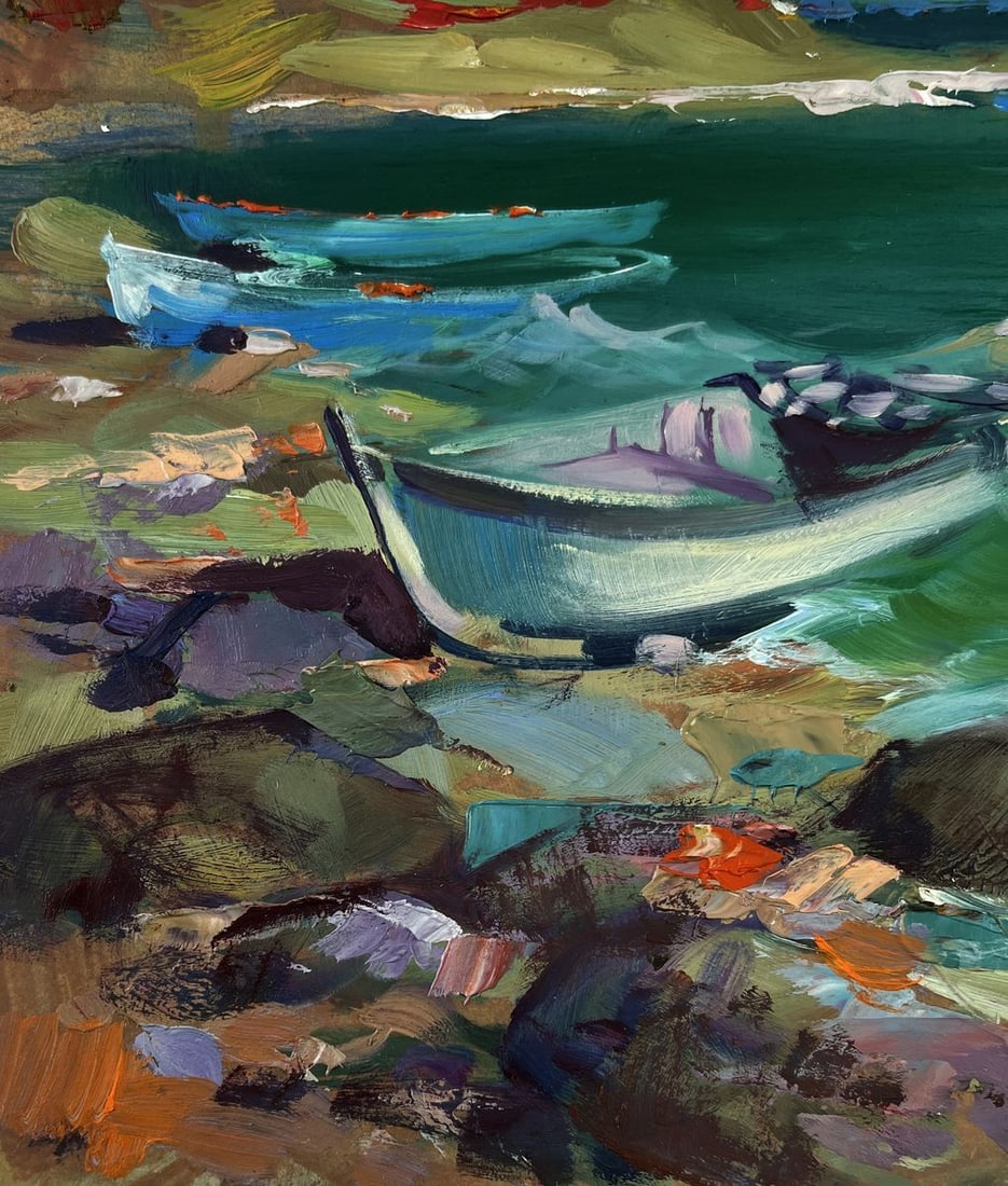 Oil painting The sea whispers and roars to the land Yuriy Suprunchuk - 6