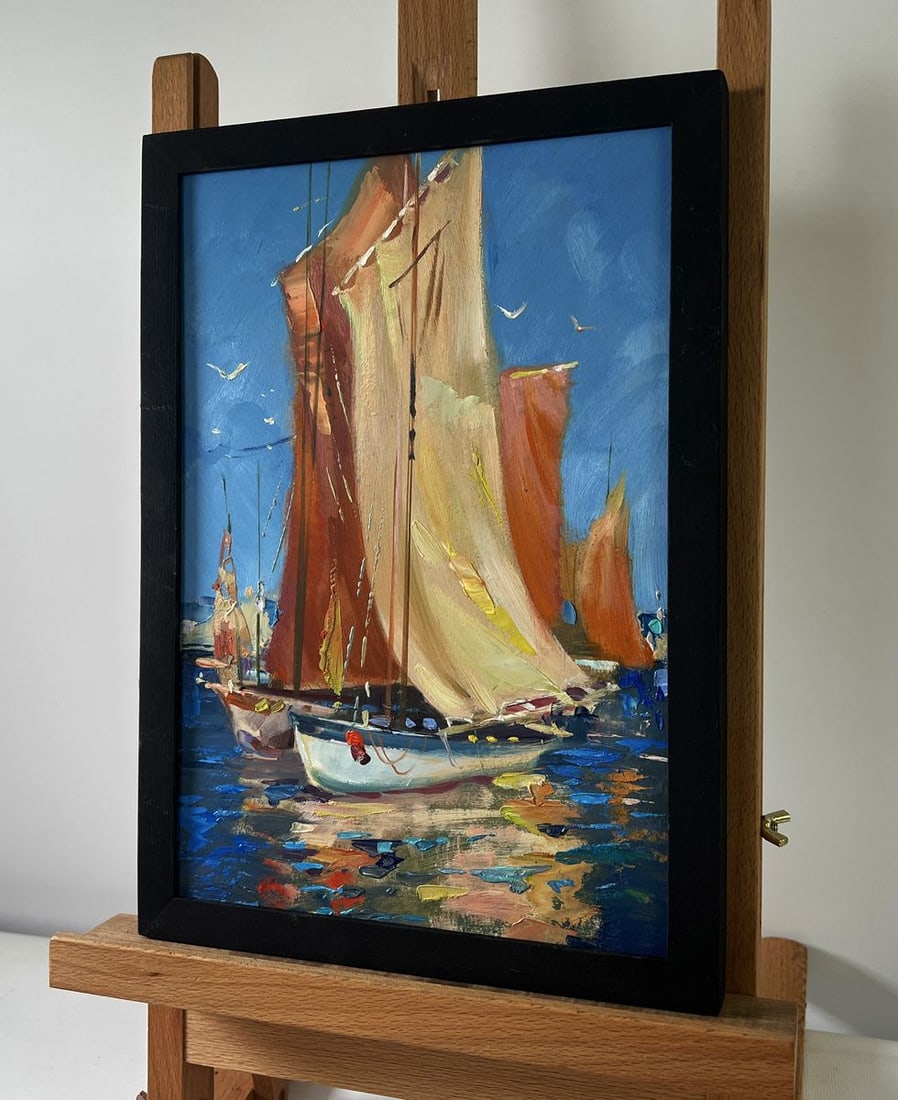 Oil painting Sail full of wind Yuriy Suprunchuk - 2