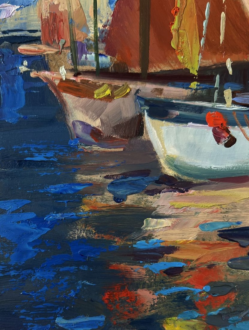 Oil painting Sail full of wind Yuriy Suprunchuk - 7