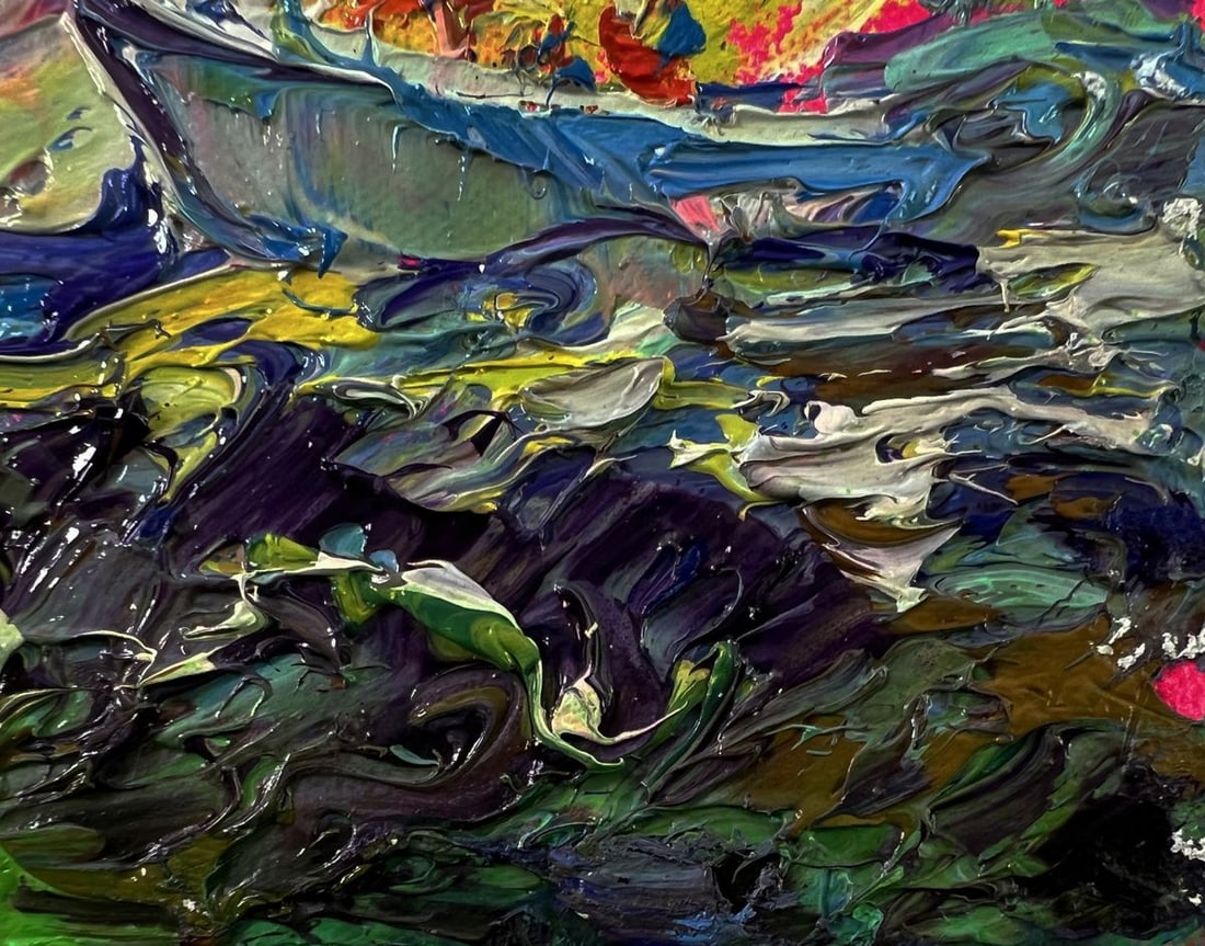 Oil painting Sailboats on the sea Oleksiy Ivanyuk - 5