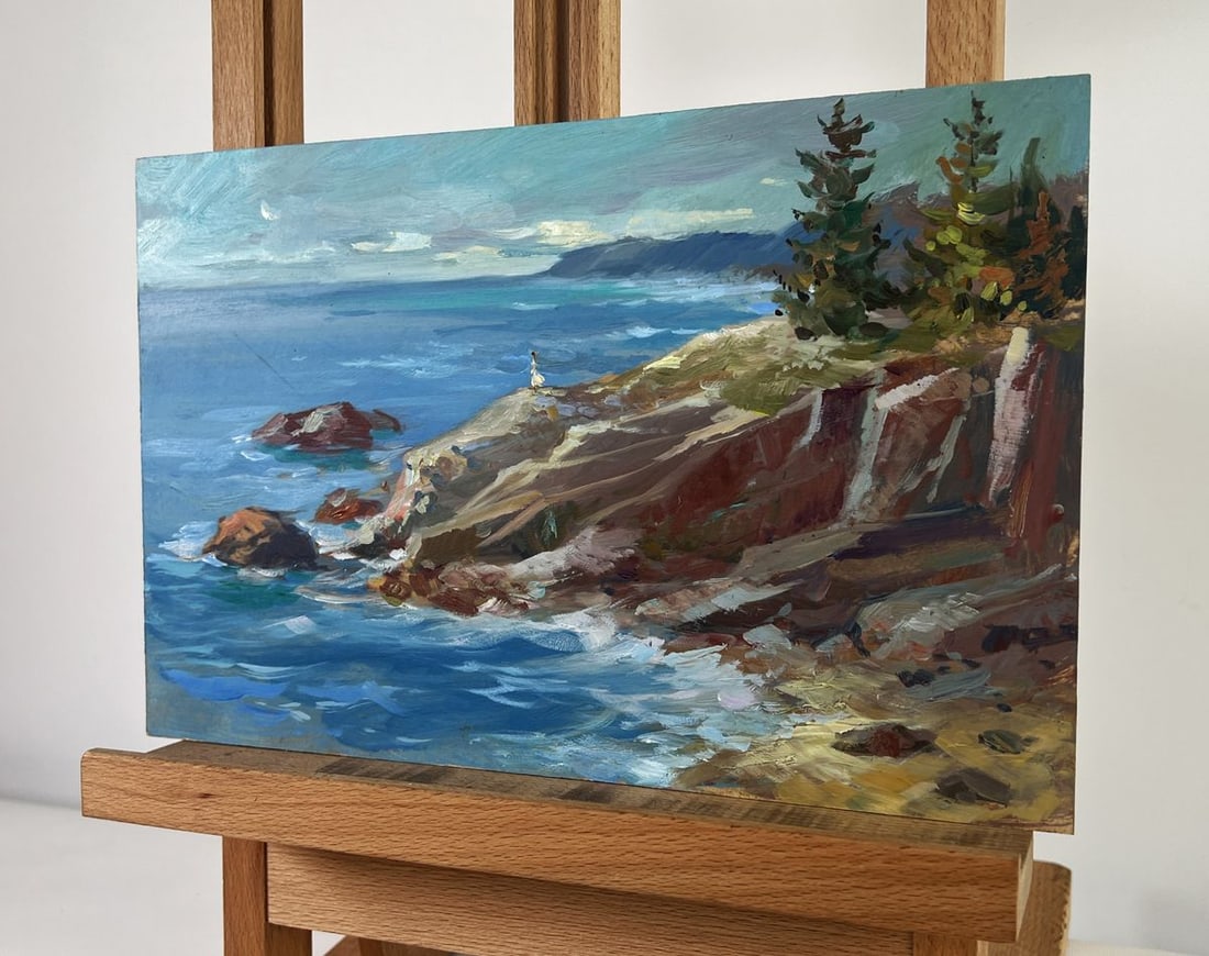 Oil painting Between the sky and the sea Yuriy Suprunchuk - 2