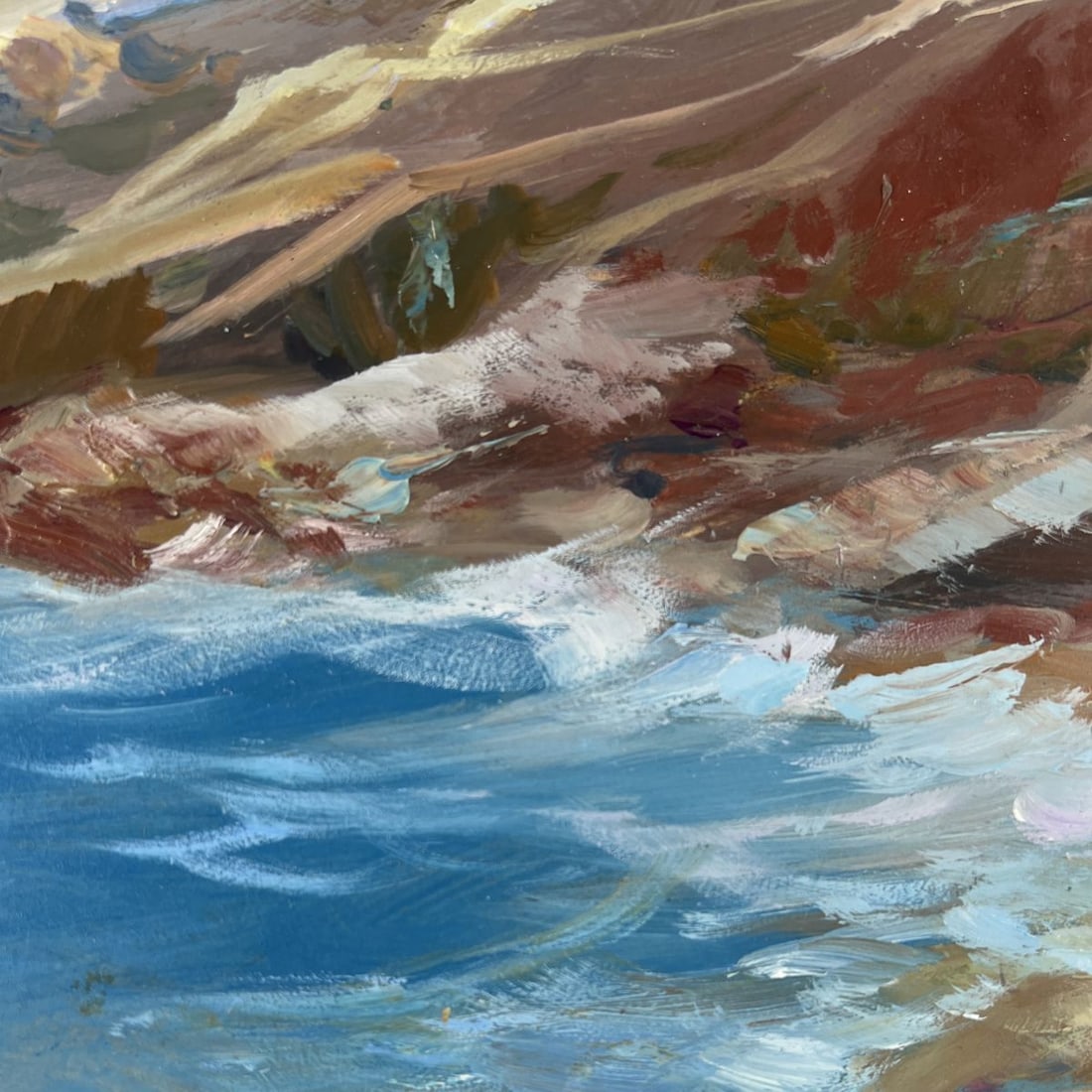 Oil painting Between the sky and the sea Yuriy Suprunchuk - 8