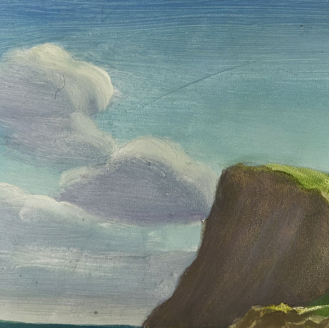 Oil painting Sea waves on the shore Mykhailo Burdylo - 5