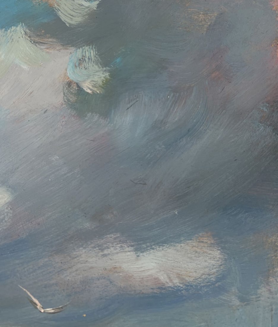 Oil painting Sea waves and the cry of seagulls Yuriy Suprunchuk - 4