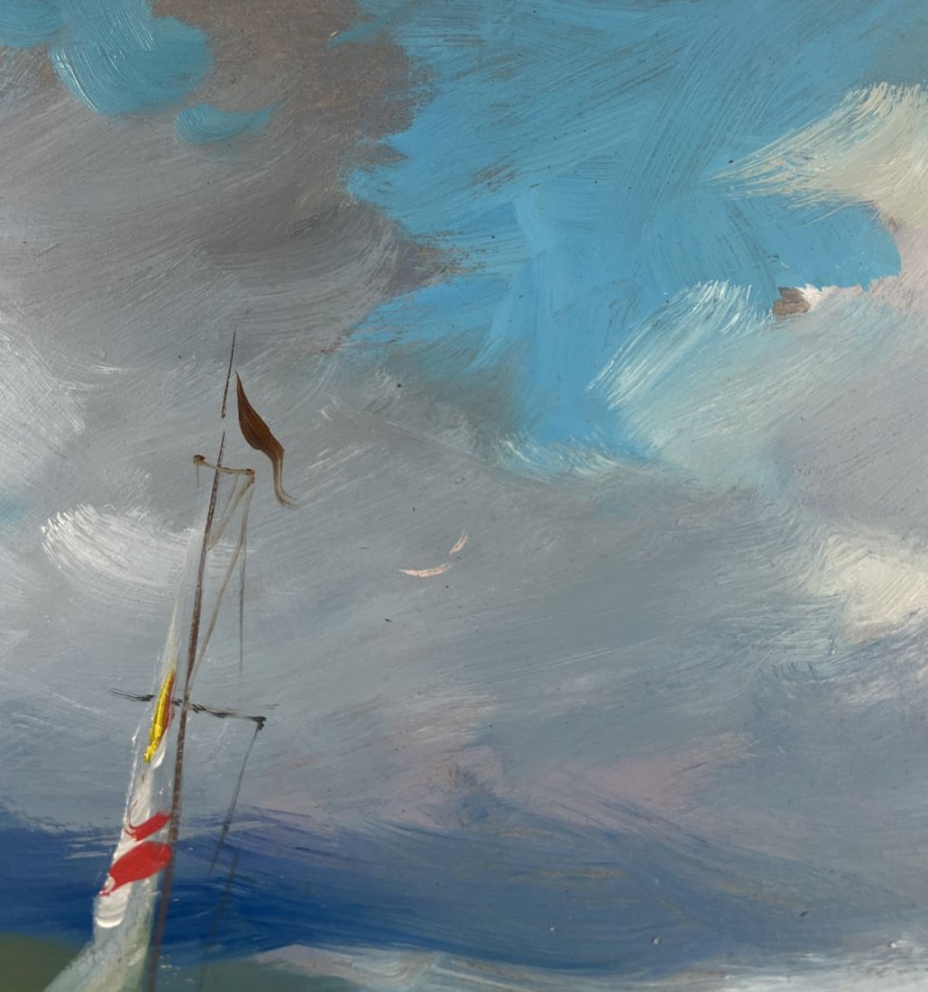 Oil painting Sea waves and the cry of seagulls Yuriy Suprunchuk - 5
