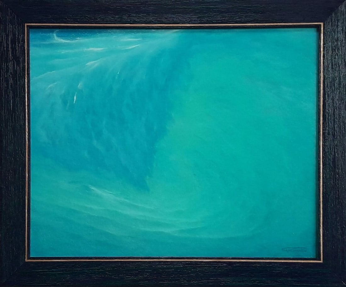 Oil painting The silence of the depths of the seabed Vasily Korkishko: Title: Oil painting The silence of the depths of the seabed Vasily Korkishko Description: Kork 141*** ABOUT THIS PAINTING **** TITLE: "The silence of the depths of the seabed" * ARTISTS: Vasily