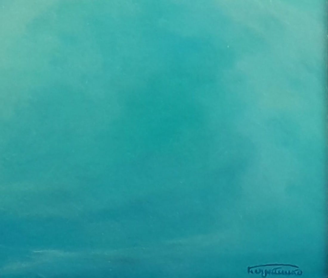 Oil painting Breath of the seabed Vasily Korkishko - 2