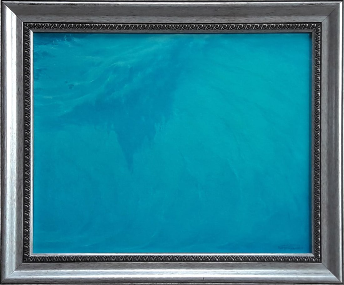 Oil painting The sea at the peak of silence Vasily Korkishko: Title: Oil painting The sea at the peak of silence Vasily Korkishko Description: Kork 144*** ABOUT THIS PAINTING **** TITLE: "The sea at the peak of silence" * ARTISTS: Vasily Korkishko* SIZE: 40x50