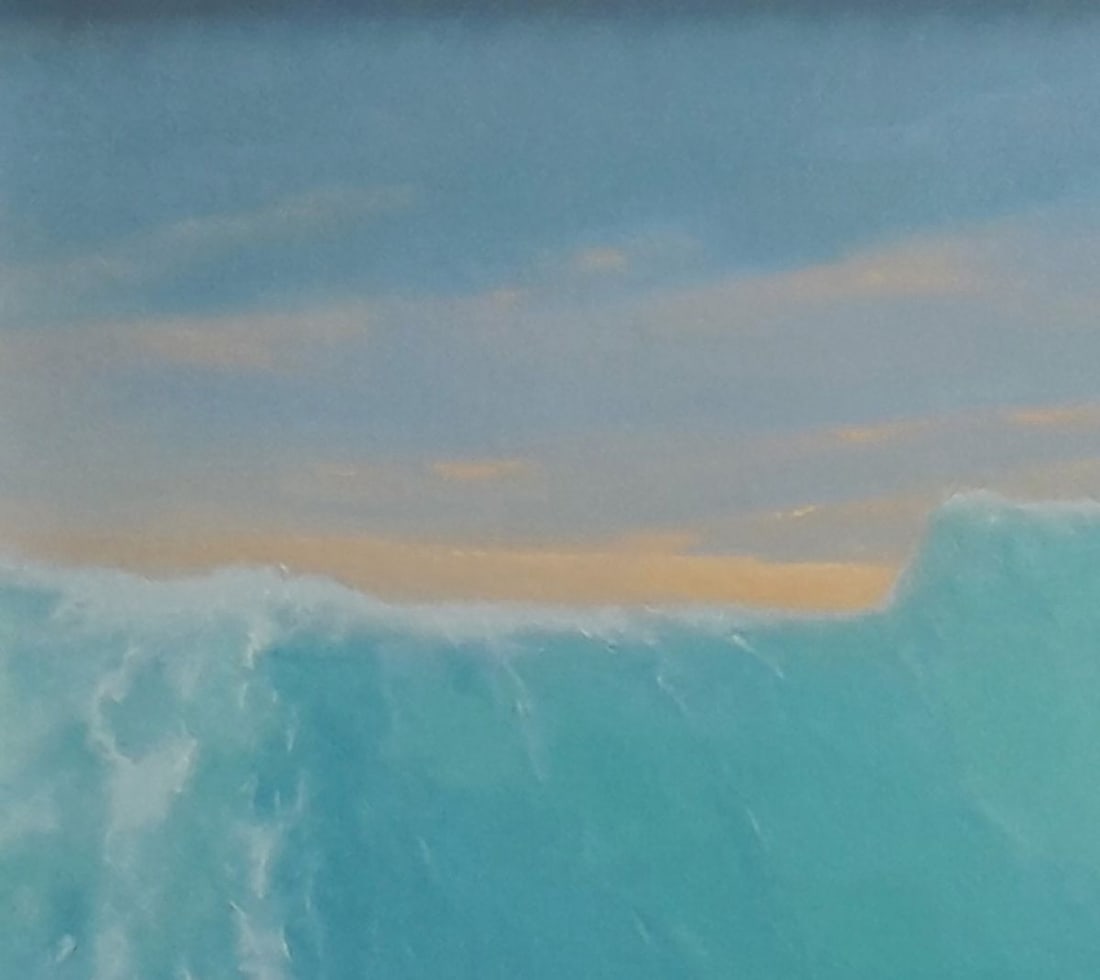 Oil painting Where the sea whispers its to the clouds Vasily Korkishko - 5