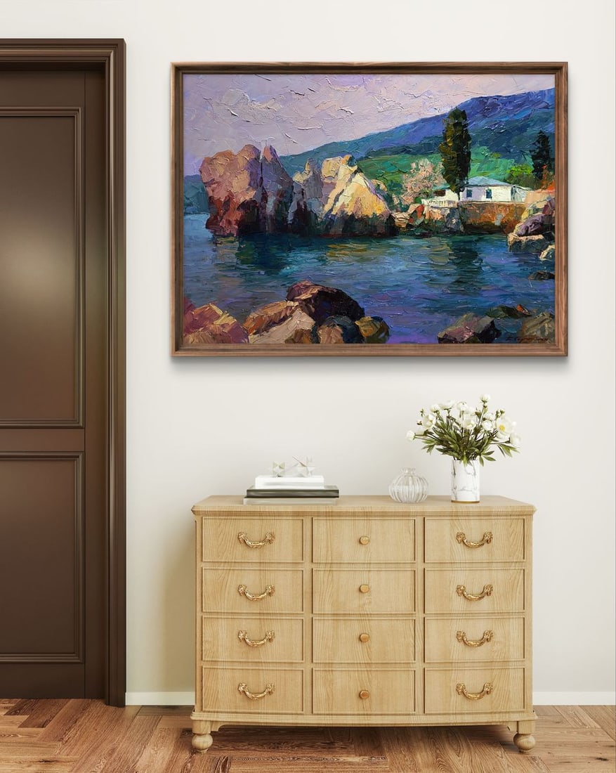 Oil painting Morning at sea Boris Serdyuk - 3