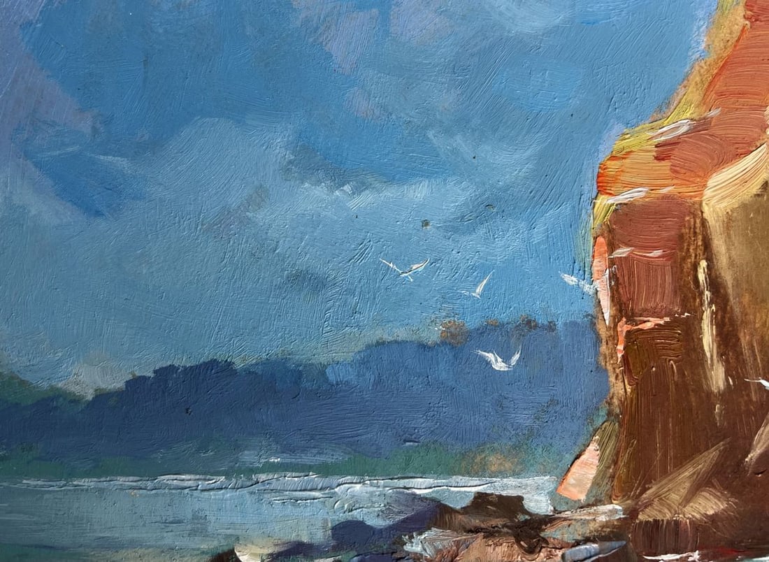 Oil painting Rocky seashore Yuriy Suprunchuk - 6