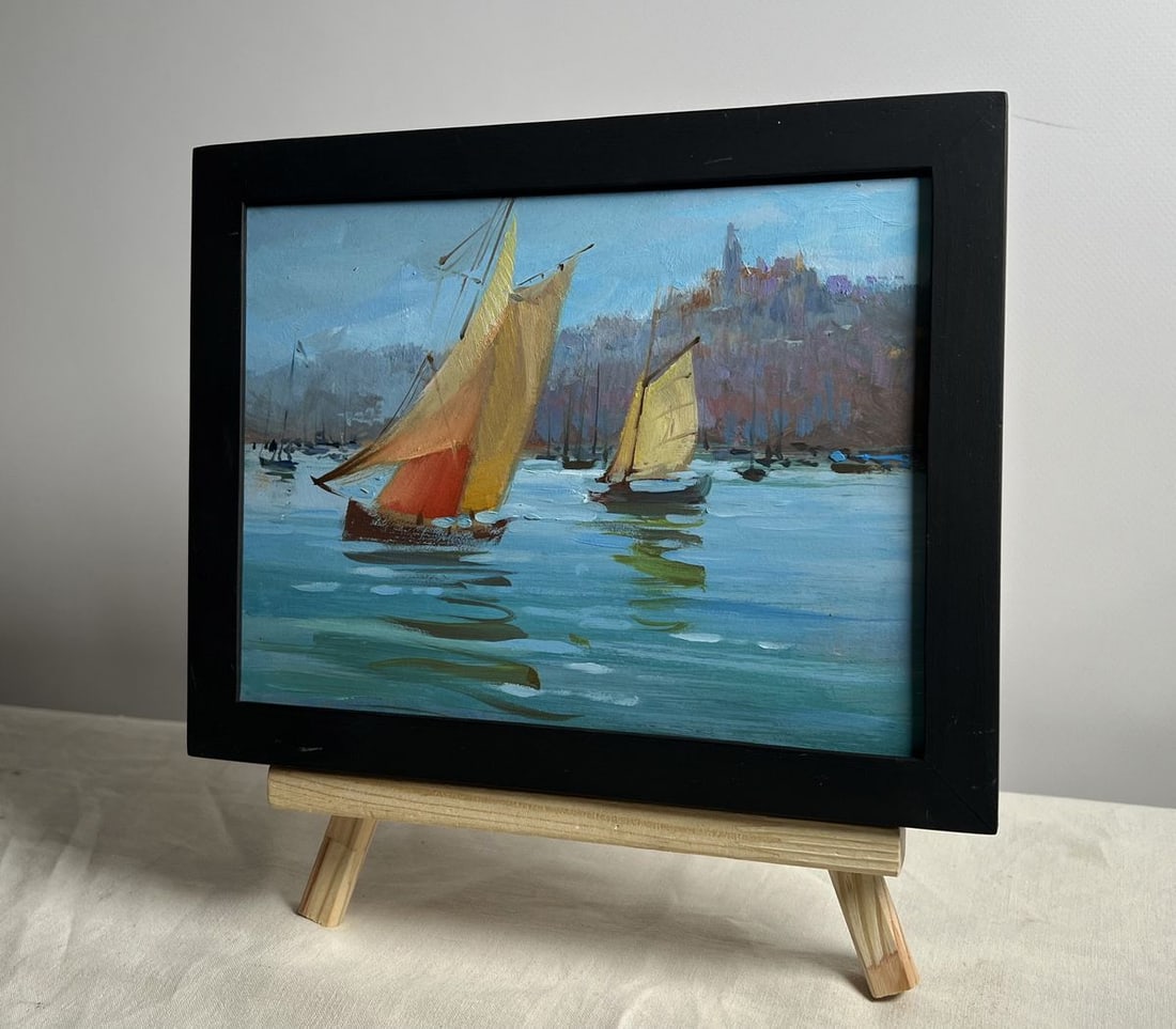 Oil painting Sailing holidays Yuriy Suprunchuk - 2