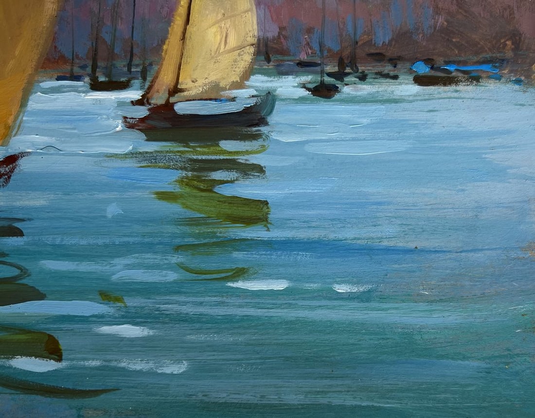Oil painting Sailing holidays Yuriy Suprunchuk - 4