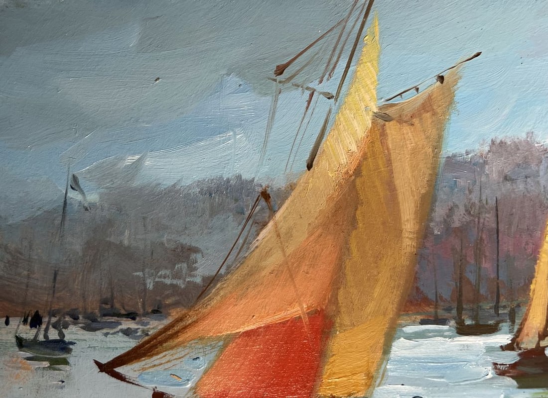 Oil painting Sailing holidays Yuriy Suprunchuk - 6