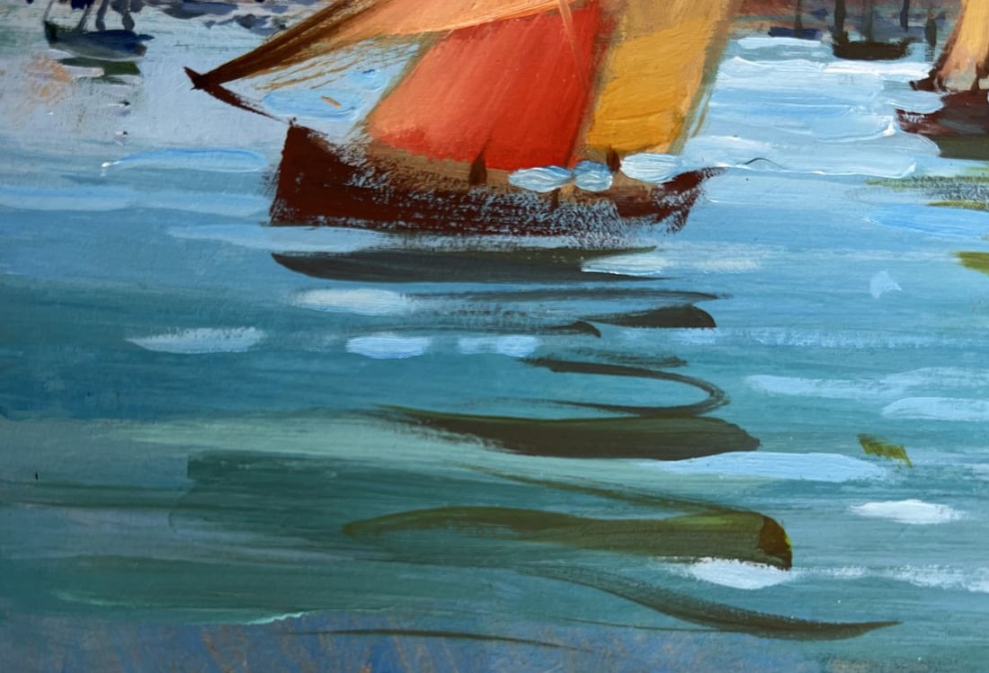 Oil painting Sailing holidays Yuriy Suprunchuk - 7