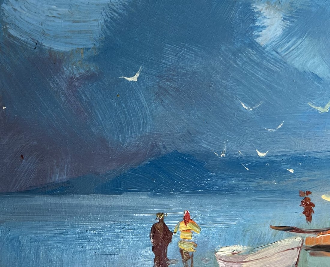 Oil painting Warm days at sea Yuriy Suprunchuk - 6