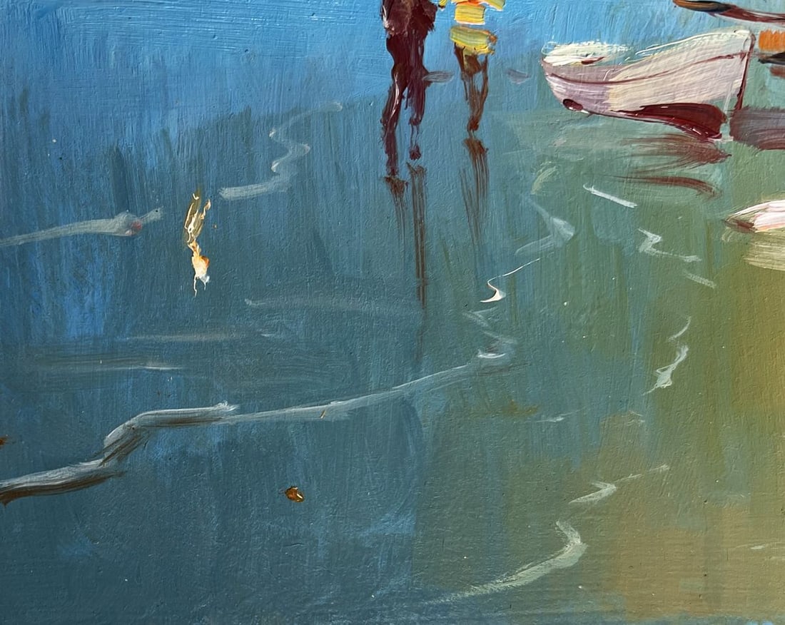 Oil painting Warm days at sea Yuriy Suprunchuk - 7