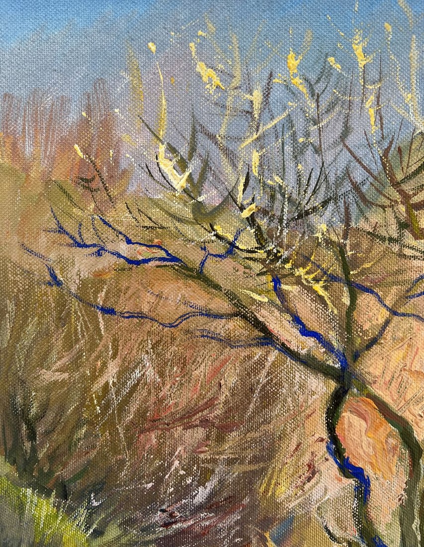 Oil painting View of the rocky coast V. Mishurovsky - 2