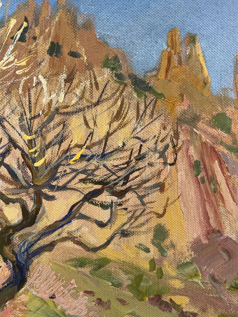 Oil painting View of the rocky coast V. Mishurovsky - 4
