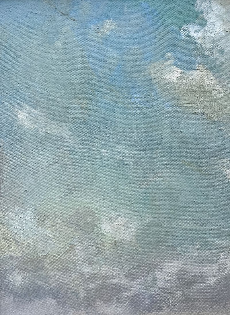 Oil painting Noon at sea V. Mishurovsky - 2