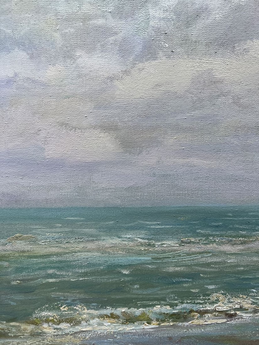 Oil painting Noon at sea V. Mishurovsky - 3