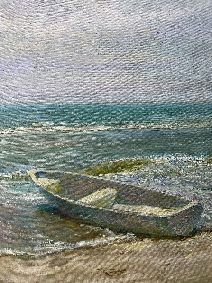 Oil painting Noon at sea V. Mishurovsky - 5