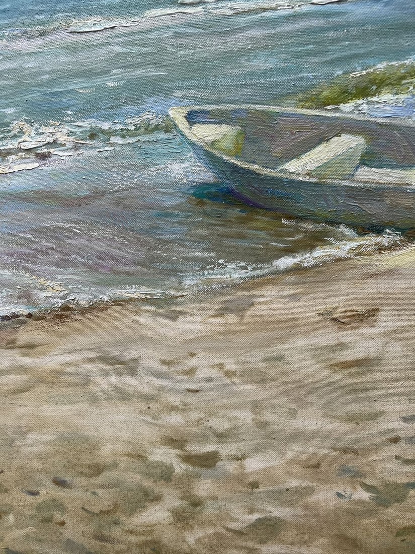 Oil painting Noon at sea V. Mishurovsky - 6