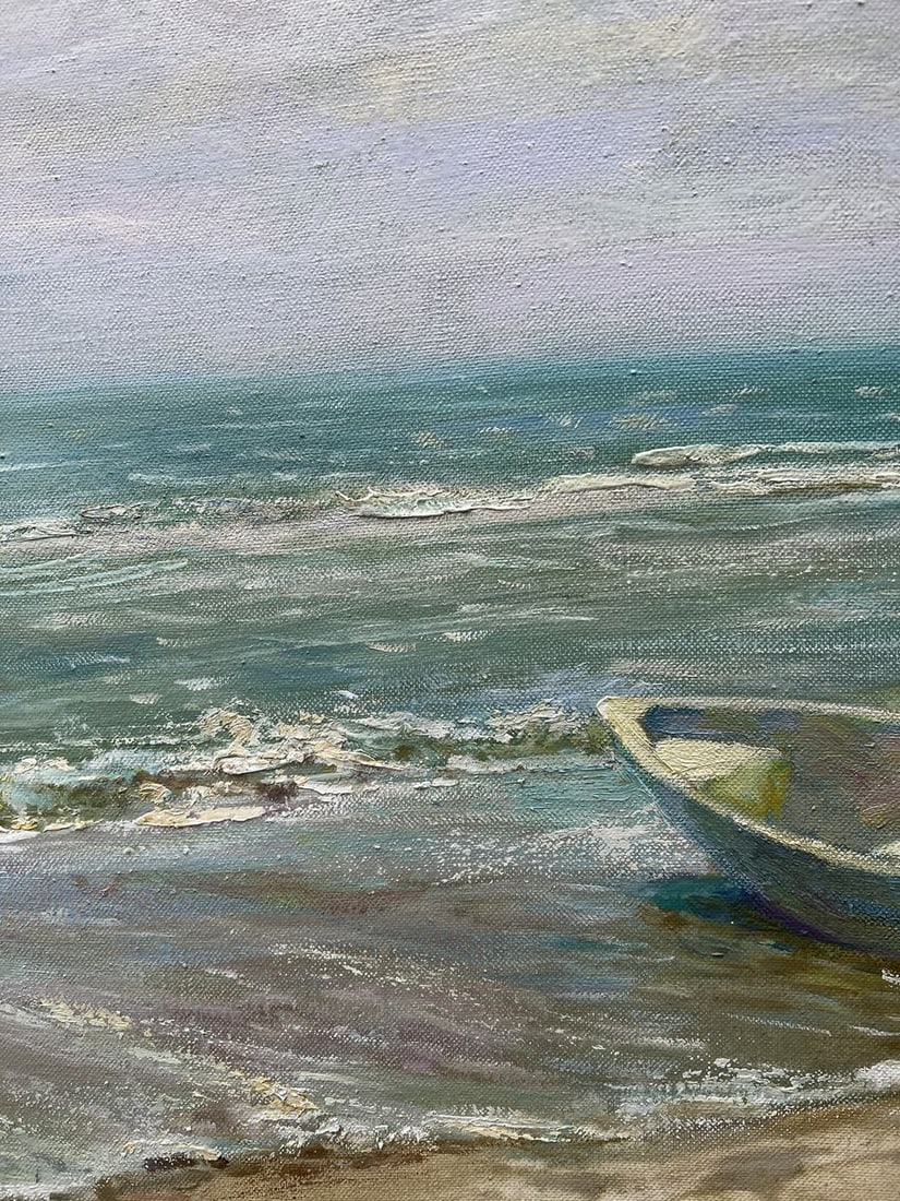 Oil painting Noon at sea V. Mishurovsky - 7