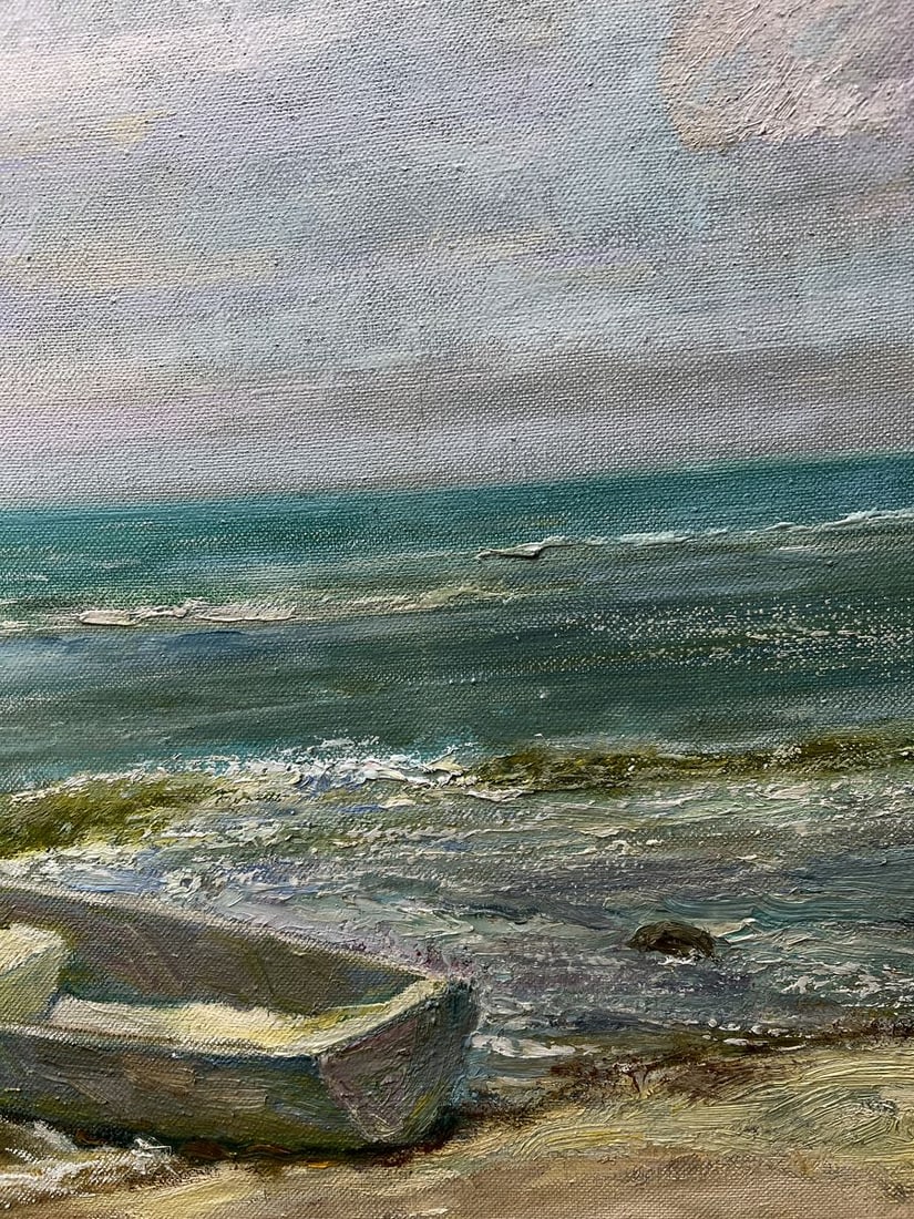 Oil painting Noon at sea V. Mishurovsky - 8